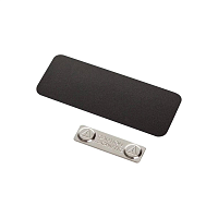 Бейдж меловой на магните черный ПЕРСОНА-02.90х35.Bk (100шт.) -фото Бейдж меловой на магните черный ПЕРСОНА-02.90х35.Bk (100шт.) -фото