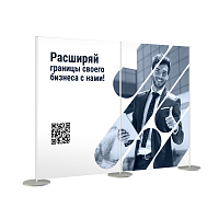 Система мобильная выставочная 2 секции 2400х1500 полноцвет ГАРАНТ-01BP.3000.Gr -фото Система мобильная выставочная 2 секции 2400х1500 полноцвет ГАРАНТ-01BP.3000.Gr -фото