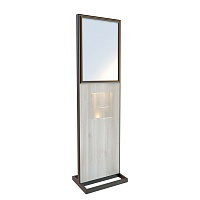 Стойка для информации и буклетов 1640х473мм Дуб Атланта ЛОФТ-05.А2/А4.Oa -фото Стойка для информации и буклетов 1640х473мм Дуб Атланта ЛОФТ-05.А2/А4.Oa -фото